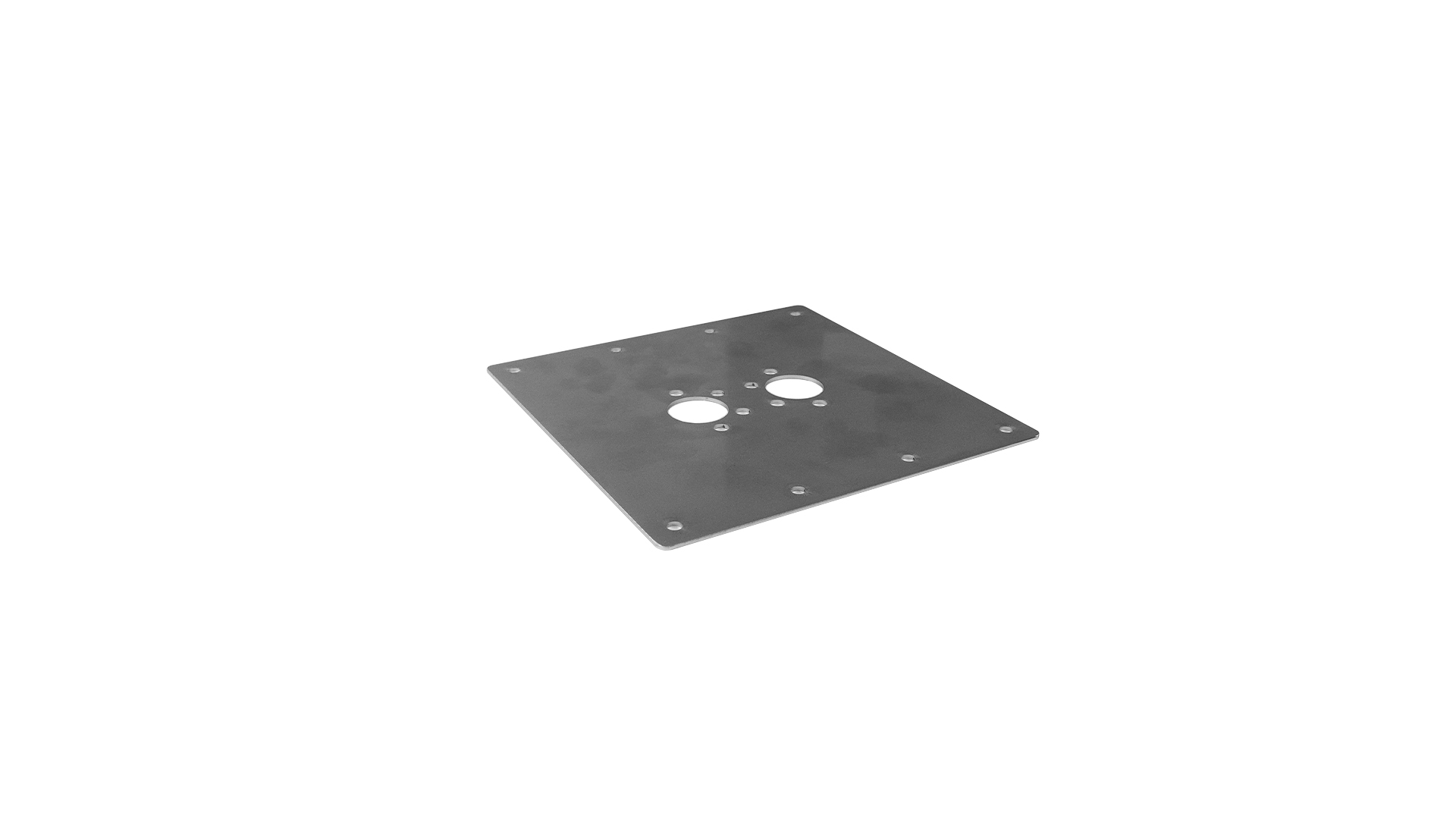 Mounting plate — For Air 4D / 200 x 200 x 2 mm / Stainless steel 316